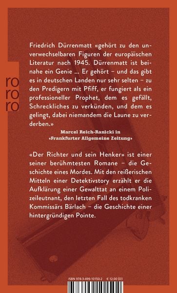 Der Richter und sein Henker