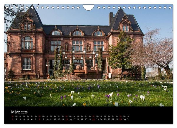 Produktbild: Heidelberger Stadtansichten (Wandkalender 2026 DIN A4 quer), CALVENDO Monatskalender