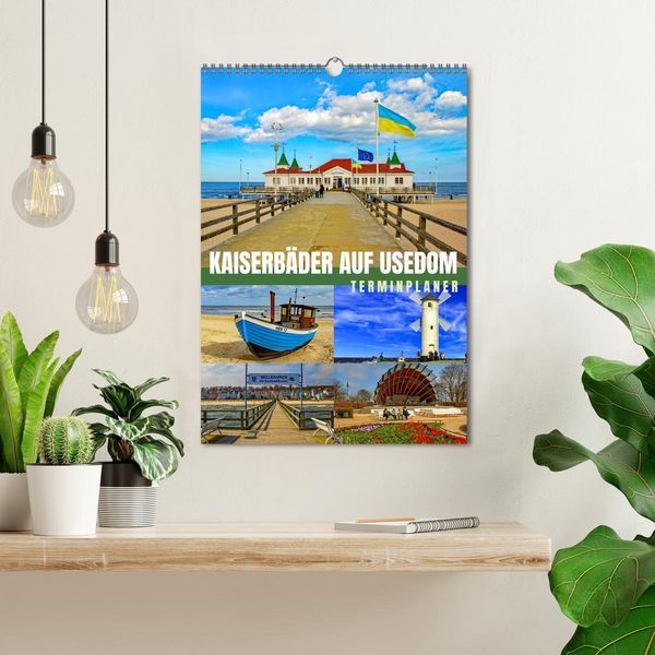 Produktbild: Kaiserb&auml;der auf Usedom (Wandkalender 2026 DIN A3 hoch), CALVENDO Monatskalender