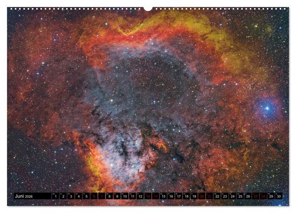 Produktbild: Deepsky 2026 (Wandkalender 2026 DIN A2 quer), CALVENDO Monatskalender
