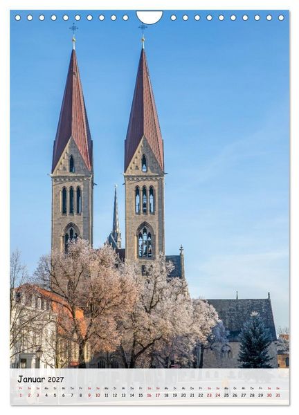 Produktbild: Halberstadt - Architektur, die Geschichten erz&auml;hlt (Wandkalender 2027 DIN A4 hoch), CALVENDO Monatskalender