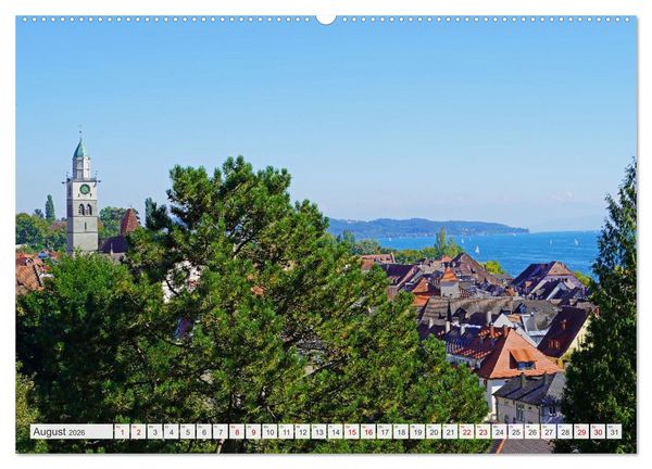Produktbild: Bodensee - Traumlandschaften am Wasser (Wandkalender 2026 DIN A2 quer), CALVENDO Monatskalender