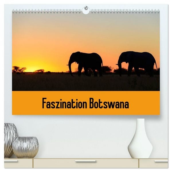 Produktbild: Faszination Botswana (hochwertiger Premium Wandkalender 2026 DIN A2 quer), Kunstdruck in Hochglanz