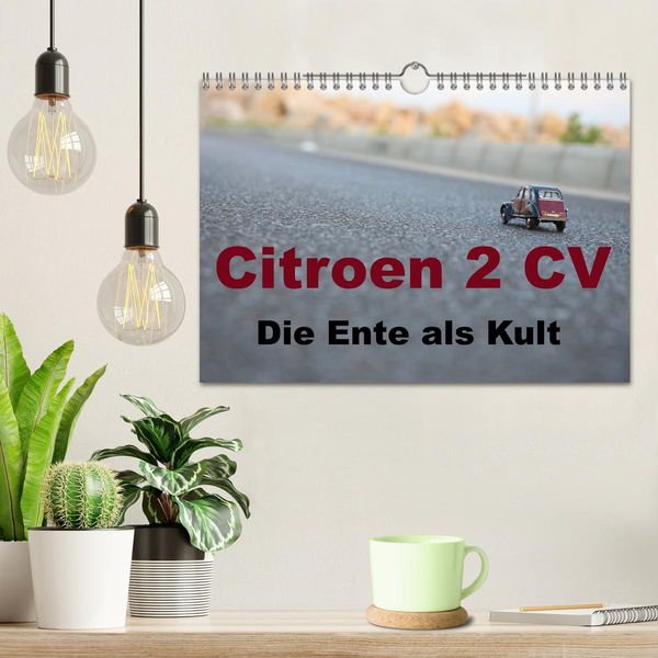 Produktbild: Citroen 2 CV Kult um die Ente (Wandkalender 2025 DIN A4 quer), CALVENDO Monatskalender