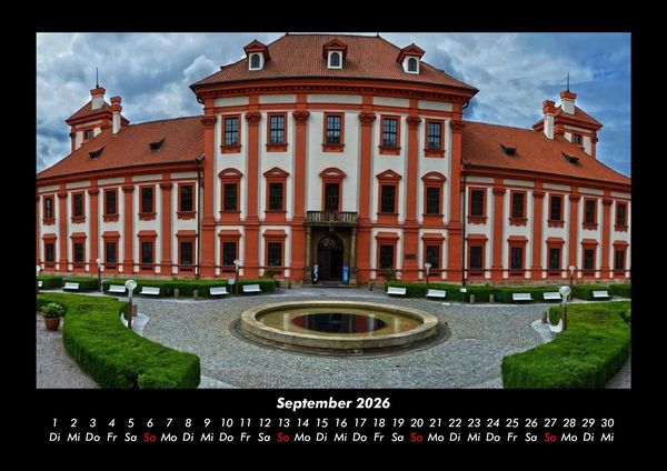 Produktbild: Prag 2026 Fotokalender DIN A3
