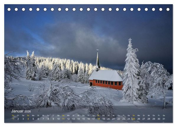 Produktbild: Faszination Schwarzwald (Tischkalender 2026 DIN A5 quer), CALVENDO Monatskalender