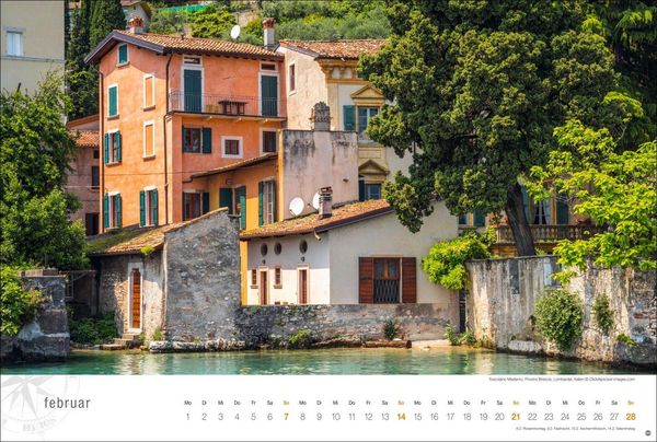 Produktbild: Gardasee Globetrotter Kalender 2027 - Von romantischen Buchten und malerischen Orten