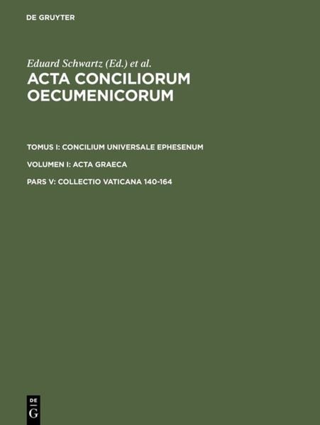 Produktbild: Collectio Vaticana 140-164