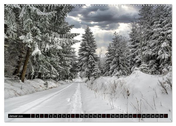 Produktbild: Landschafts-Fotografie Erzgebirge (hochwertiger Premium Wandkalender 2026 DIN A2 quer), Kunstdruck in Hochglanz