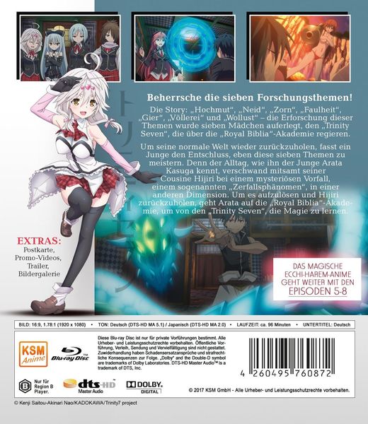 Produktbild: Trinity Seven Vol. 2 - Episode 05-08