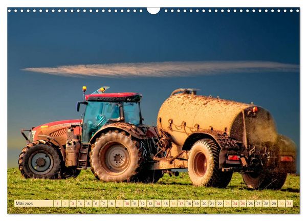 Produktbild: Landwirtschaft - Hightech und Handarbeit (Wandkalender 2026 DIN A3 quer), CALVENDO Monatskalender