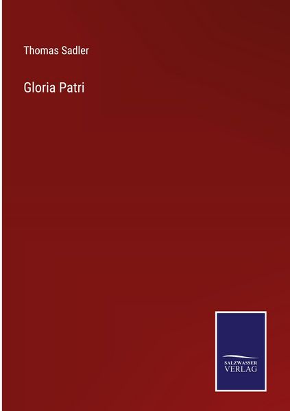 Produktbild: Gloria Patri