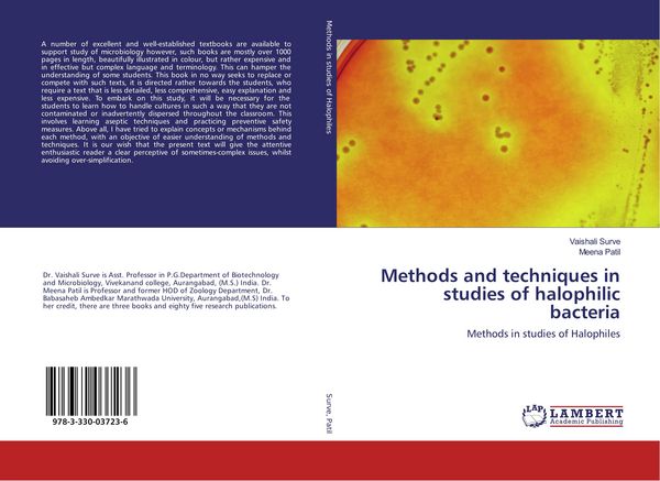 Produktbild: Methods and techniques in studies of halophilic bacteria