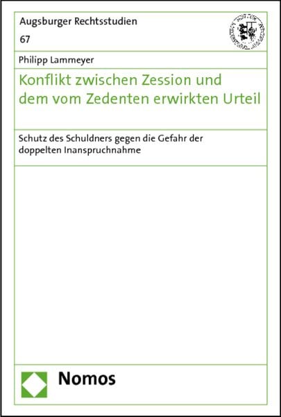 Produktbild: Konflikt zwischen Zession und dem vom Zedenten erwirkten Urteil