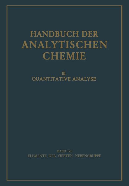 Produktbild: Elemente der Vierten Nebengruppe