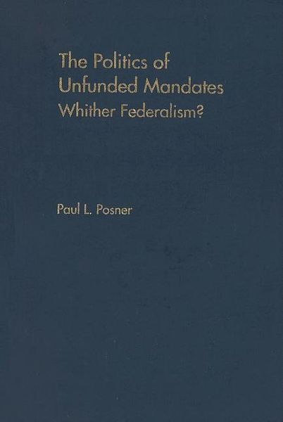Produktbild: The Politics of Unfunded Mandates