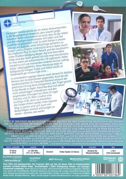 Produktbild: In aller Freundschaft - Die jungen &Auml;rzte - Staffel 4.1/Folgen 127-144 [6 DVDs]