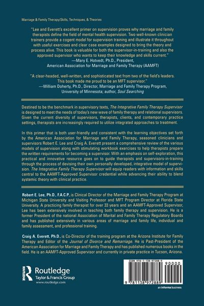 Produktbild: The Integrative Family Therapy Supervisor