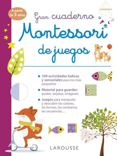 Produktbild: Gran cuaderno Montessori de juegos