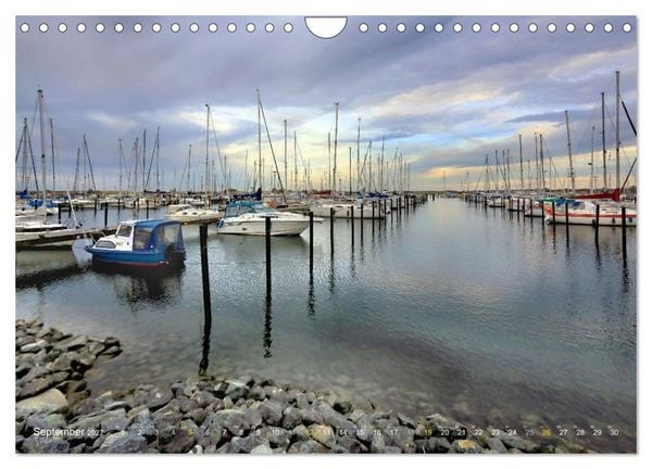 Produktbild: YACHTH&Auml;FEN AN DER OSTSEE (Wandkalender 2027 DIN A4 quer), CALVENDO Monatskalender