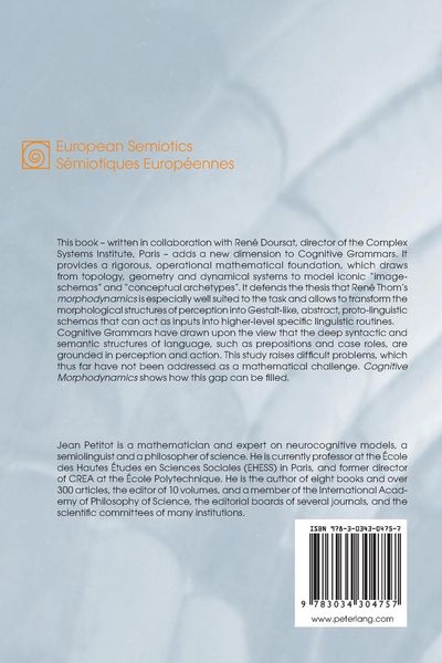 Produktbild: Cognitive Morphodynamics