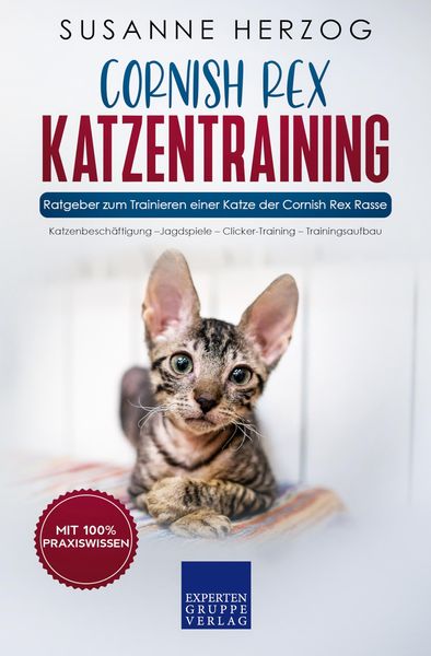 Produktbild: Cornish Rex Katzentraining - Ratgeber zum Trainieren einer Katze der Cornish Rex Rasse