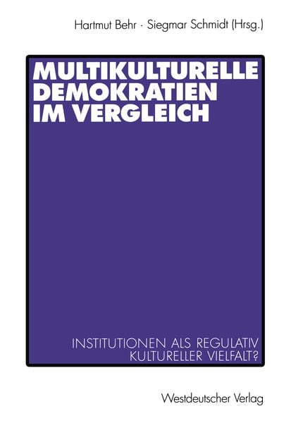 Produktbild: Multikulturelle Demokratien im Vergleich