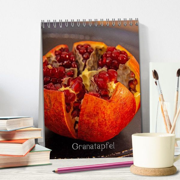 Produktbild: Granatapfel (Tischkalender 2026 DIN A5 hoch), CALVENDO Monatskalender