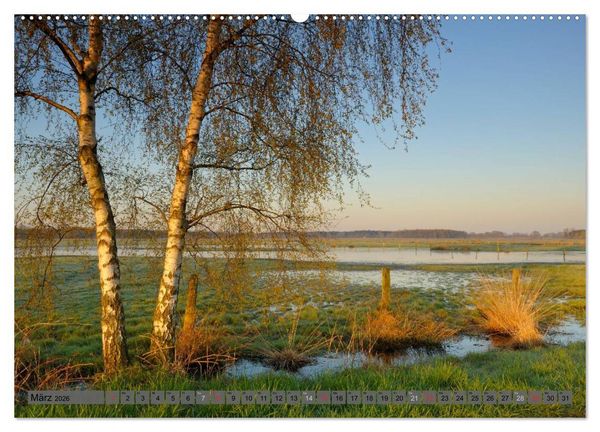 Produktbild: Der Niederrhein im Wandel der Jahreszeiten (Wandkalender 2026 DIN A2 quer), CALVENDO Monatskalender