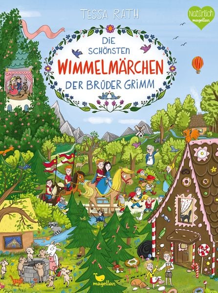 Produktbild: Die sch&ouml;nsten Wimmelm&auml;rchen der Br&uuml;der Grimm