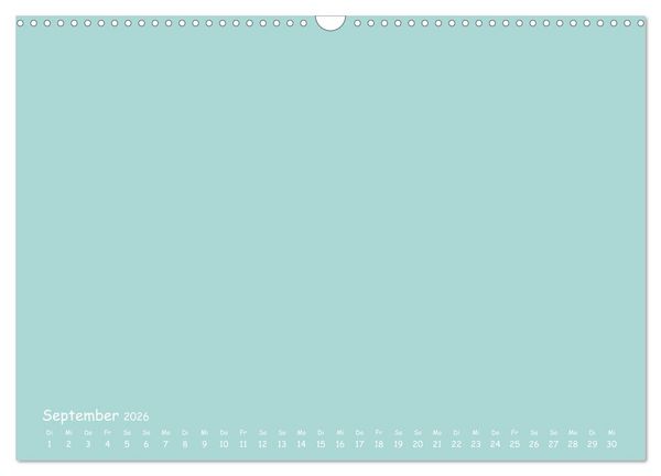 Produktbild: Regenbogen Kinder Bastelkalender - Zum Selbstgestalten - DIY Kreativ-Kalender (Wandkalender 2026 DIN A3 quer), CALVENDO Monatskalender