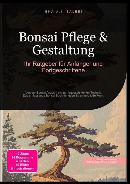 Produktbild: Bonsai Pflege &amp; Gestaltung: Ihr Ratgeber f&uuml;r Anf&auml;nger und Fortgeschrittene