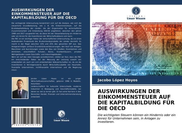 Produktbild: Auswirkungen der Einkommensteuer Auf die Kapitalbildung f&uuml;r die Oecd