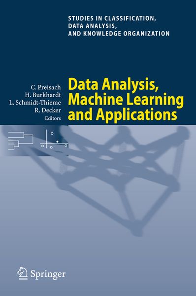 Produktbild: Data Analysis, Machine Learning and Applications