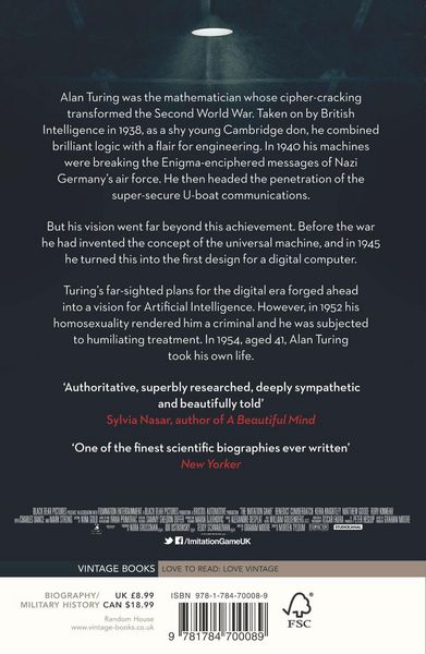 Produktbild: Alan Turing: The Enigma. Film Tie-In