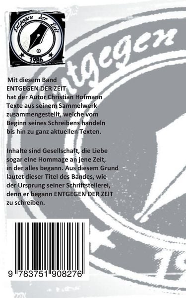 Produktbild: Entgegen der Zeit