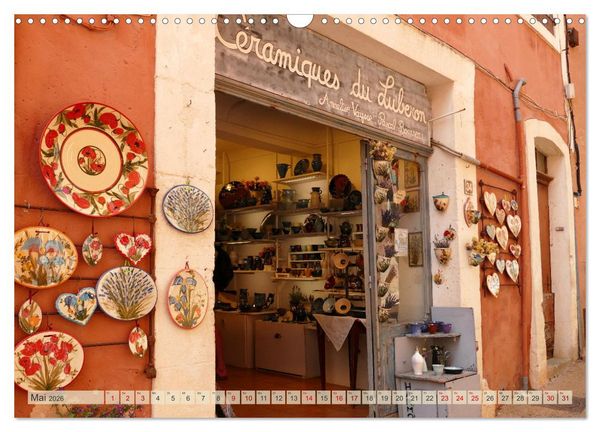 Produktbild: Spaziergang durch Roussillon (Wandkalender 2026 DIN A3 quer), CALVENDO Monatskalender