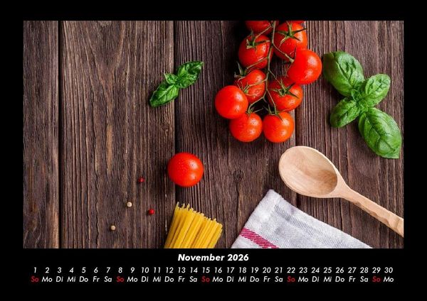 Produktbild: Genuss 2026 Fotokalender DIN A3