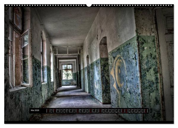 Produktbild: Lost Places, Vergessene Orte (hochwertiger Premium Wandkalender 2026 DIN A2 quer), Kunstdruck in Hochglanz