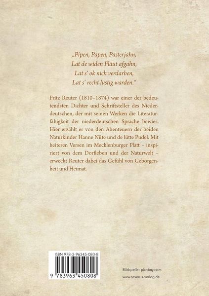 Produktbild: Hanne N&uuml;te un de l&uuml;tte Pudel