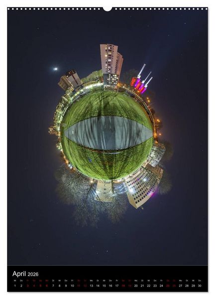 Produktbild: Planet Hannover (Wandkalender 2026 DIN A2 hoch), CALVENDO Monatskalender