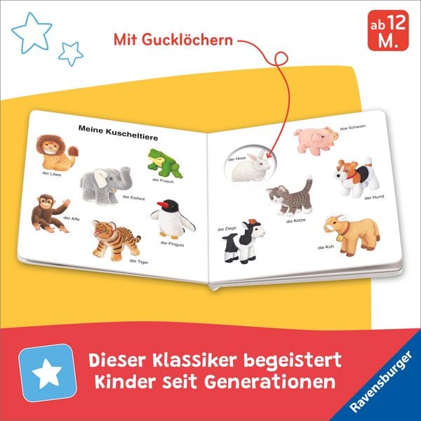Produktbild: Erste Bilder - Erste W&ouml;rter: Mein Gucklochbuch