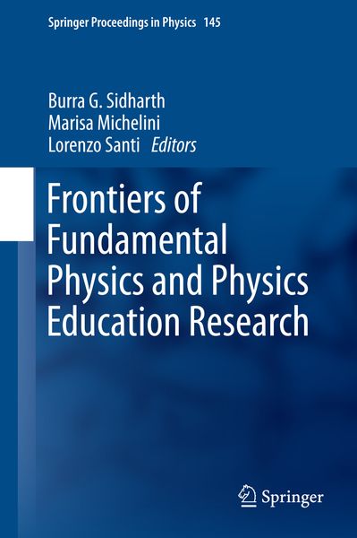 Produktbild: Frontiers of Fundamental Physics and Physics Education Research