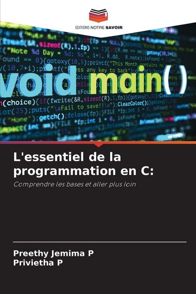 Produktbild: L'essentiel de la programmation en C: