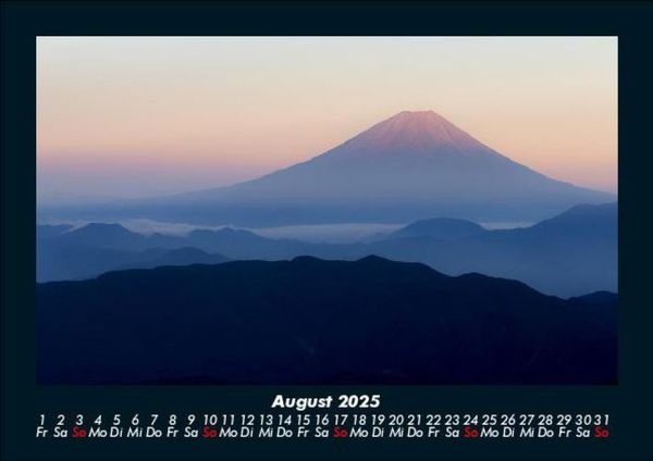 Produktbild: Berge 2025 Fotokalender DIN A5