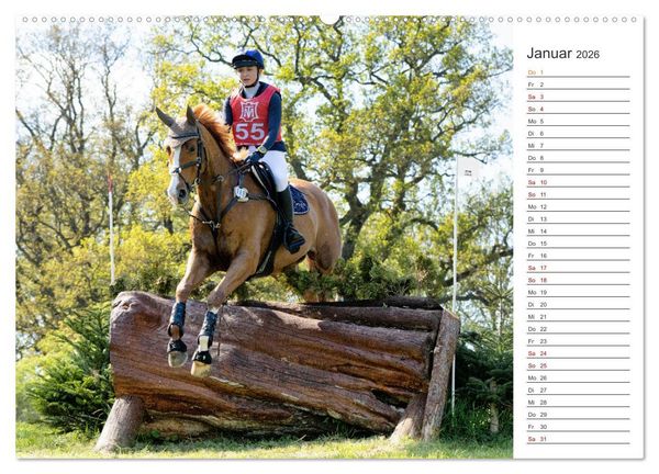 Produktbild: Die Buschreiter (hochwertiger Premium Wandkalender 2026 DIN A2 quer), Kunstdruck in Hochglanz