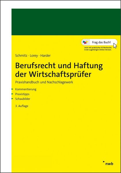Produktbild: Berufsrecht und Haftung der Wirtschaftspr&uuml;fer