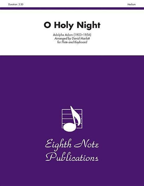 Produktbild: Adam, A: O Holy Night: Flute and Keyboard