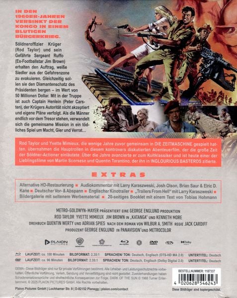 Produktbild: Katanga - Mediabook (Blu-ray+DVD)