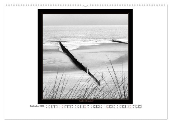 Produktbild: Wangerooge in Fine Art (Wandkalender 2026 DIN A2 quer), CALVENDO Monatskalender